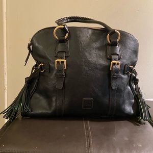 Dooney and Bourke Florentine leather purse black